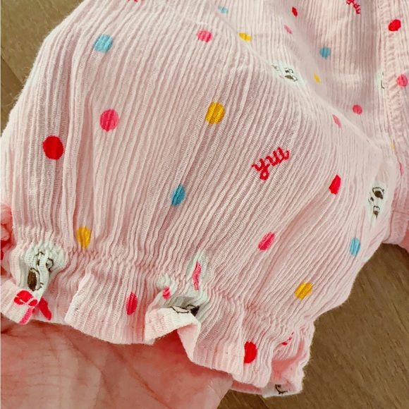 mikihouse Pleated light shorts toddler girls - Picture 3 of 5